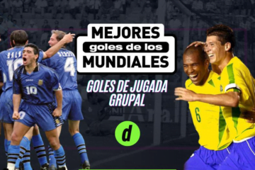 Así fueron los mejores goles de jugada colectiva en los Mundiales